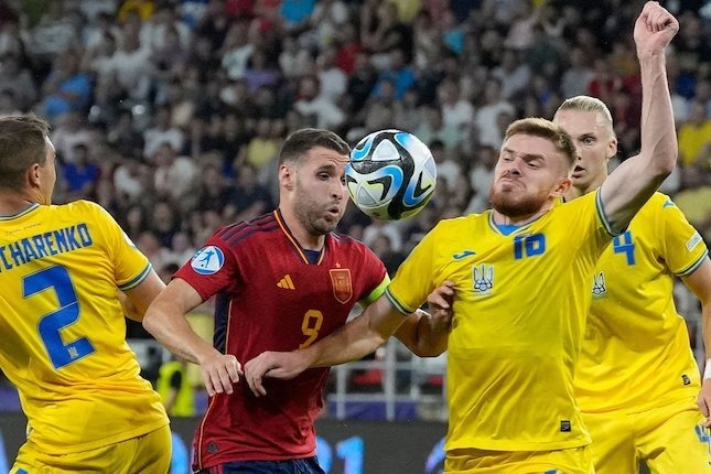 spanyol menang 5 1 atas ukraina di semifinal euro u 21 60604