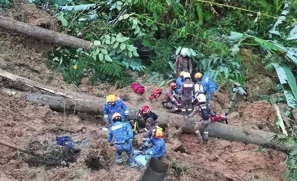 tanah longsor di malaysia 23 korban tewas 52513