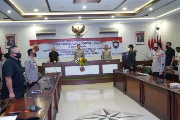 tangkal radikalisme polda jabar lat pra ops bina waspada tahun 2022 49818