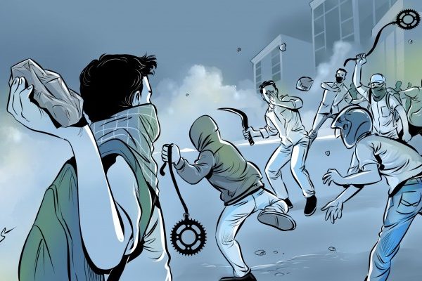 tawuran di makassar 2 pelaku bersenjata parang dan busur diamankan 50866