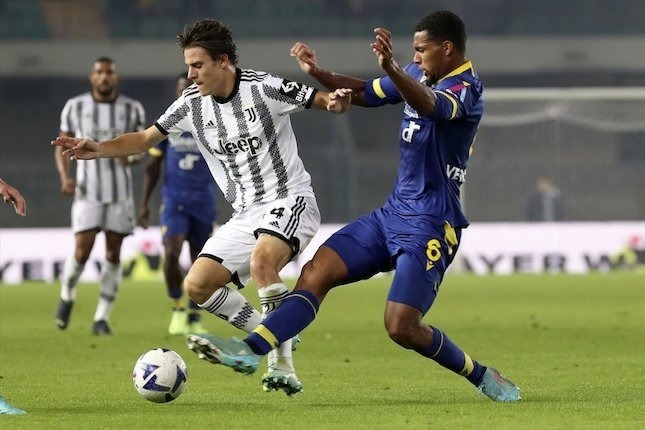 tendangan moise kean buat juventus unggul 0 1 lawan hellas verona 51398