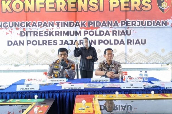 terkait kasus judi online hingga judi berkedok gelper polda riau ringkus 228 orang 49059