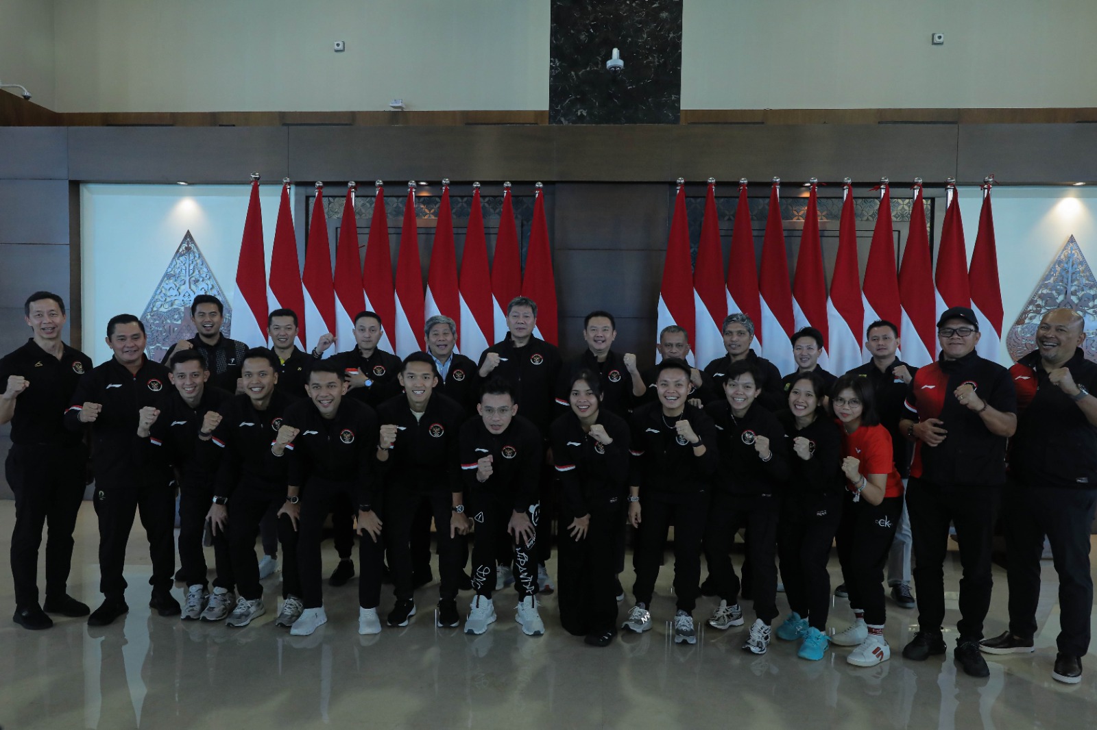 tim badminton indonesia berangkat ke prancis hari ini untuk olimpiade 2024 76410