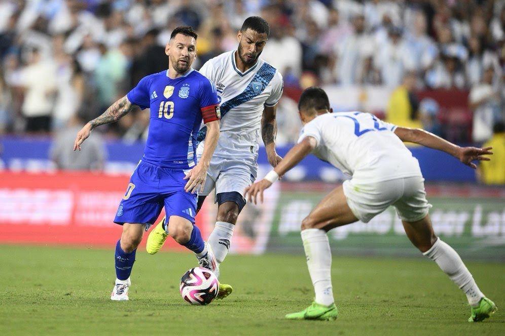 timnas argentina berhasil menghajar timnas guatemala 4 1 75293
