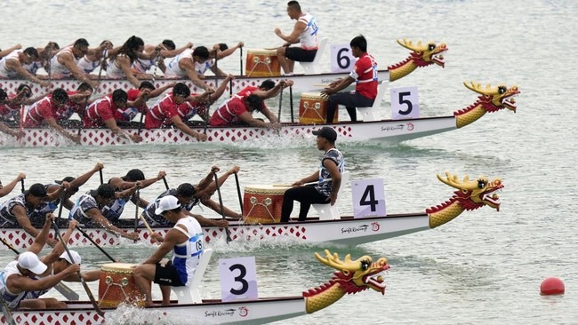 timnas dragon boat indonesia raih emas asian games 2023 64435