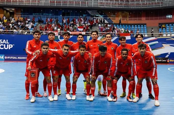timnas futsal indonesia naik satu peringkat gusur australia 50350