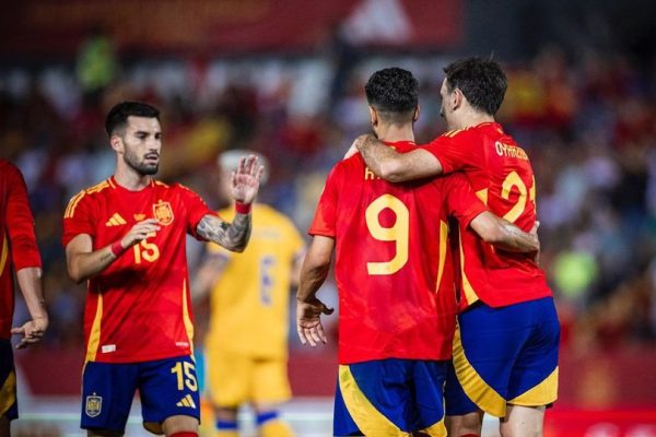timnas spanyol berpesta gol 5 0 tanpa balas lawan abdorra 74901