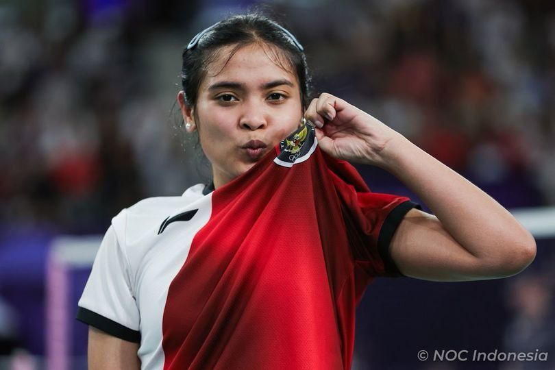 tunggal putri indonesia gregoria ke semifinal badminton olimpiade 2024 77205