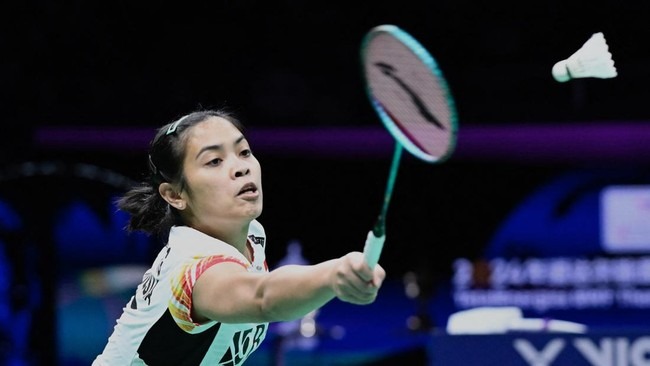 tunggal putri indonesia gregoria mariska lolos 16 besar indonesia open 2024 74839