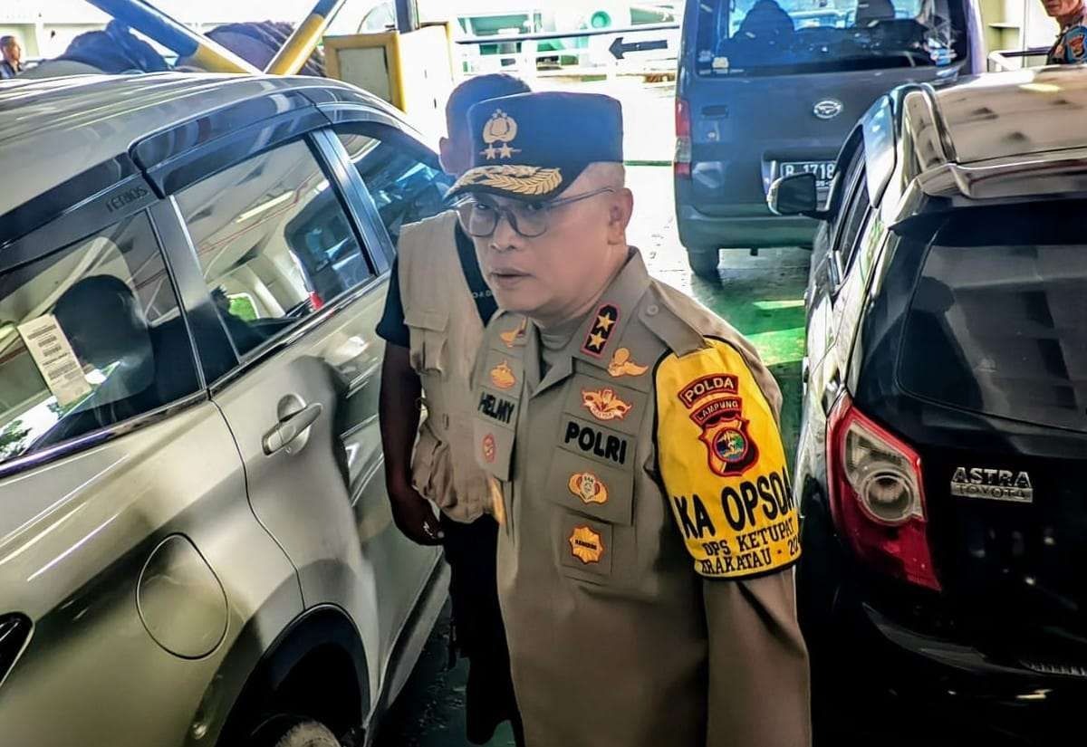 upaya pencegahan potensi gangguan polisi imbau pengunjung wisata tidak parkir liar di lampung 73802
