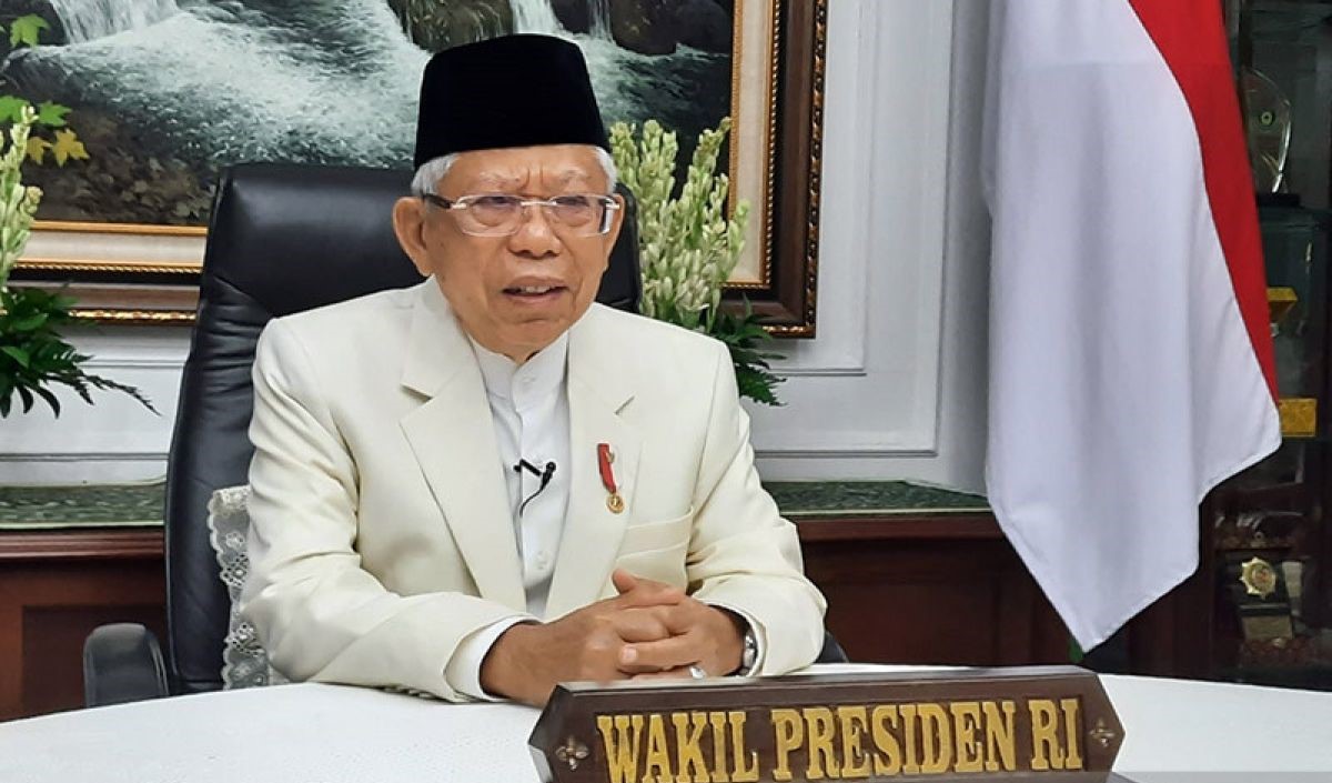 wapres ma ruf amin minta media massa jaga integritas di tahun politik 65097