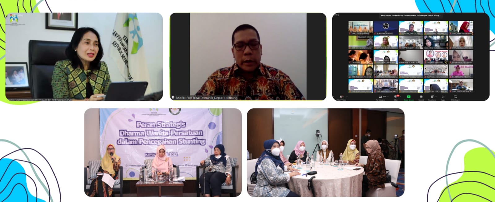 wujudkan percepatan penurunan stunting menteri pppa dukung peran strategis dharma wanita persatuan 48624