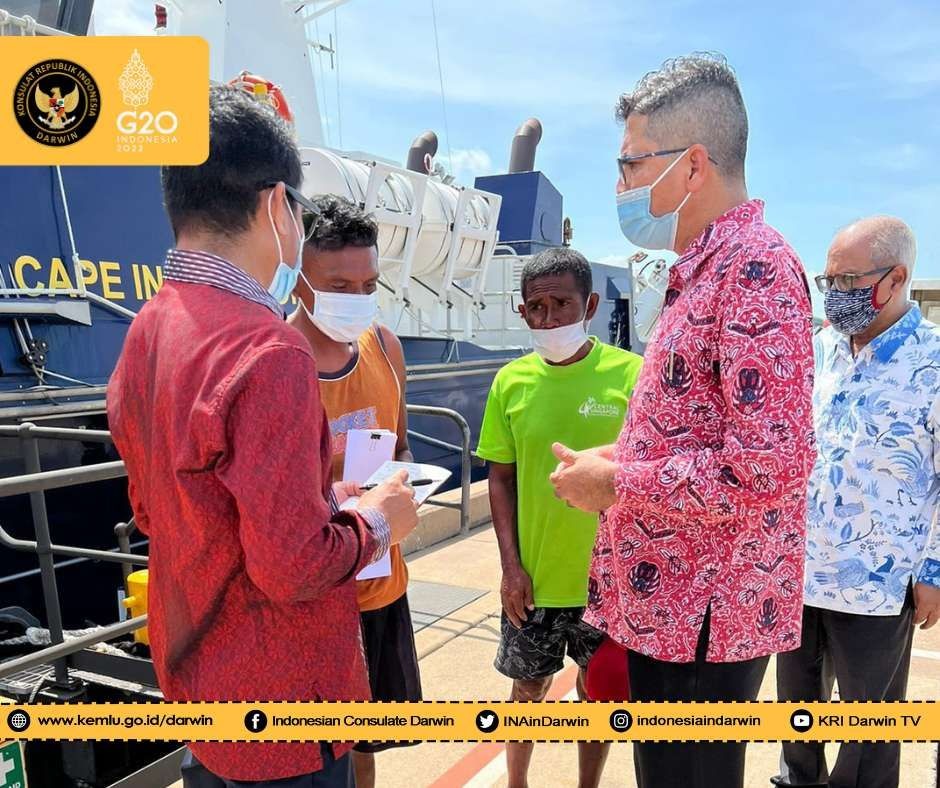 11 nelayan wni yang terdampar di australia 57046