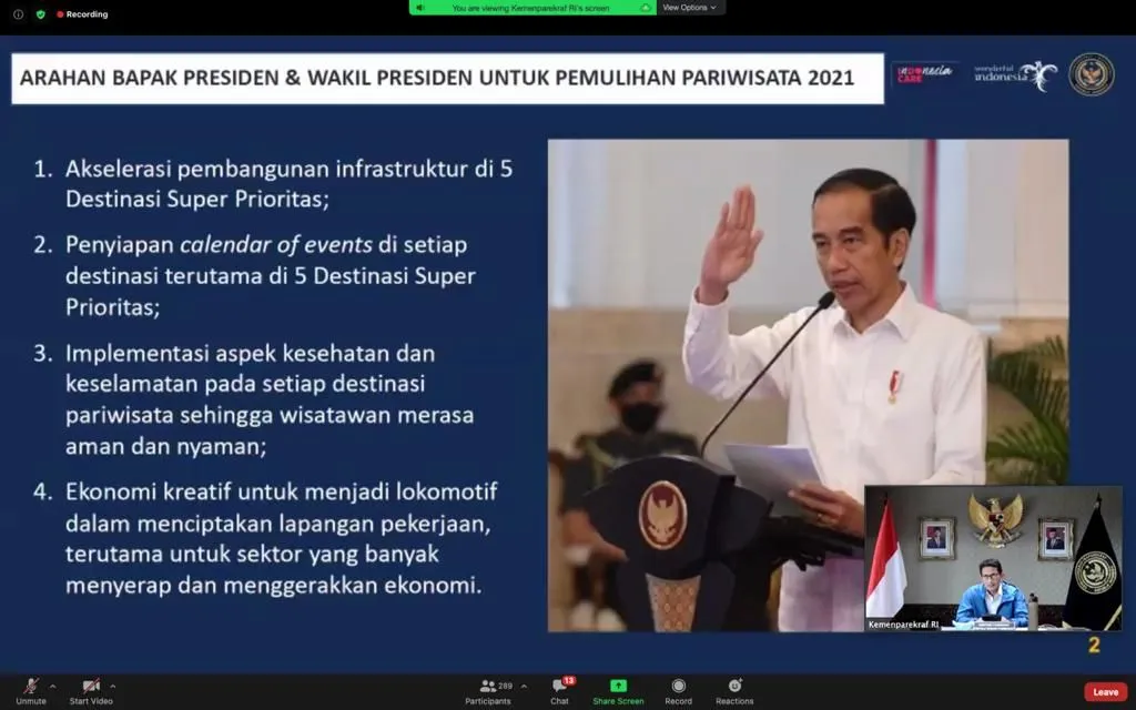 ARAHAN PRESIDEN SEKTOR PARIWISAT 1