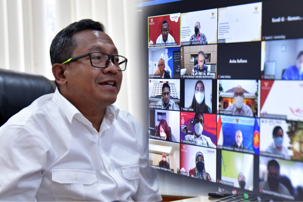 Akselerasi Persiapan Keketuaan ASEAN 2023 Setkab Gelar DKT Dengan Kementerian Lembaga 1024x683 1