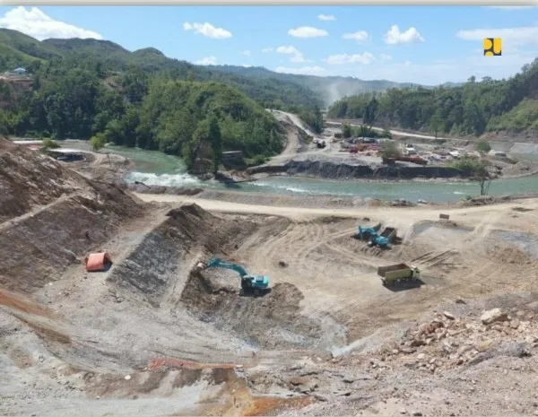 Bendungan Way Apu di Kabupaten Buru Provinsi Maluku