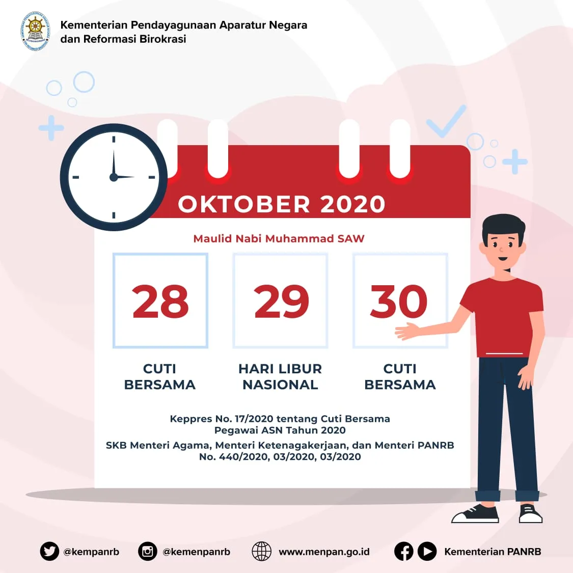 CUTI BERSAMA KEMENPAN RB