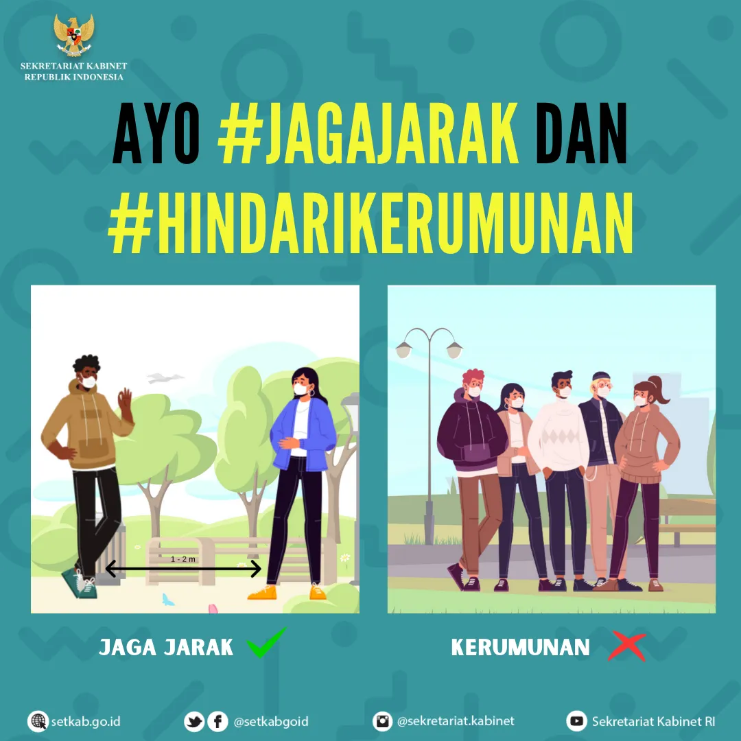 Ilustrasi Jaga Jarak ep 2