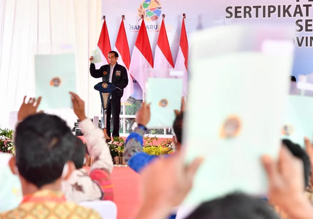 JOKOWI SERTIFIKAT HUMBAHAS