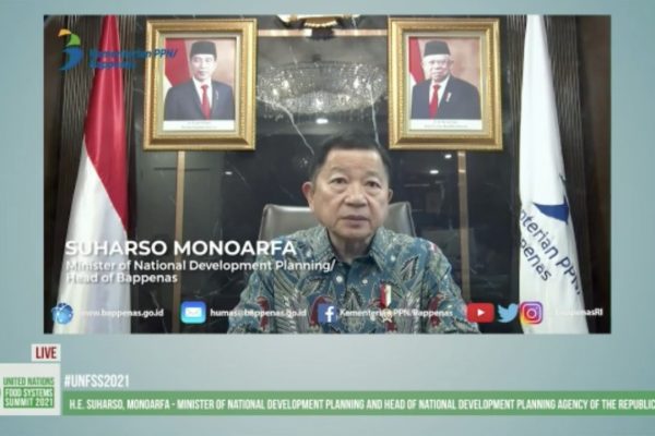 KEPALA BAPPENAS DI FORUM PBB