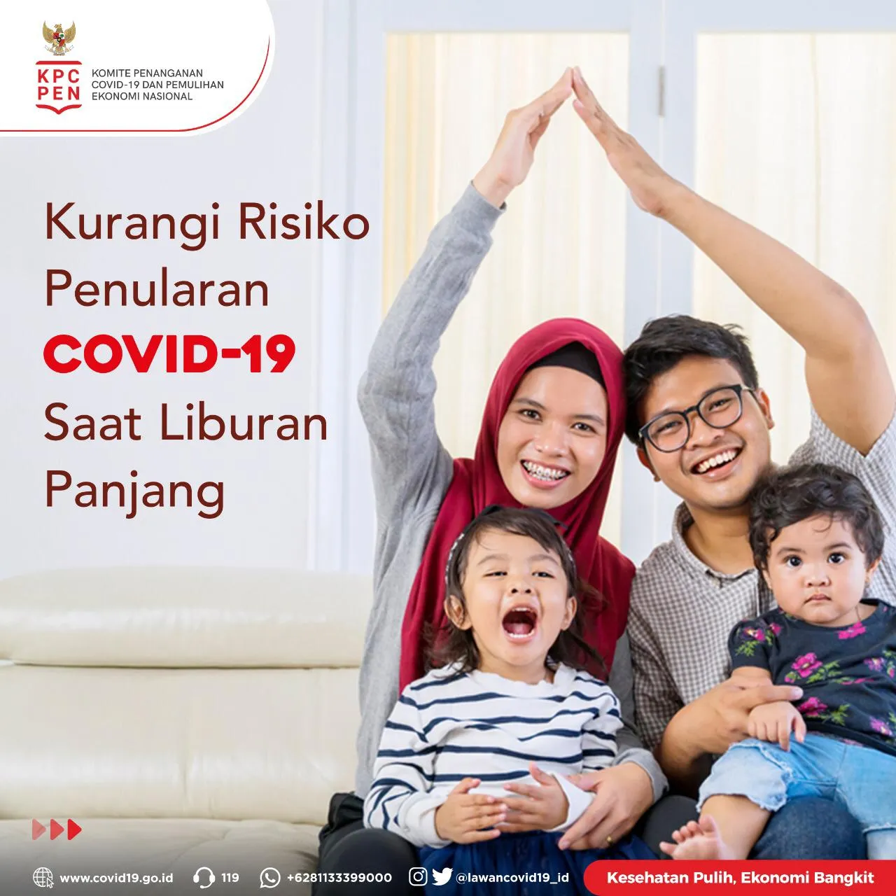 Kurangi Risiko Penularan COVID 19