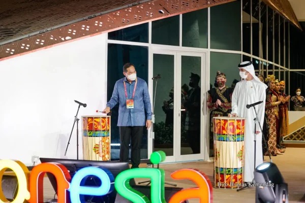 PEMBUKAAN PAVILIUN INDONESIA DI DUBAI EXPO 1024x683 1