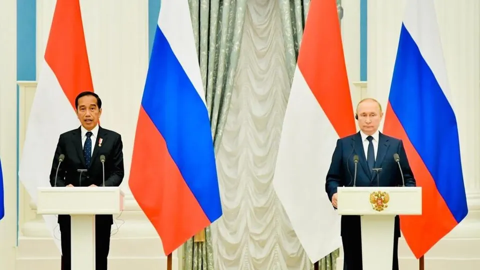 PRESIDEN JOKOWI PRESIDEN PUTIN