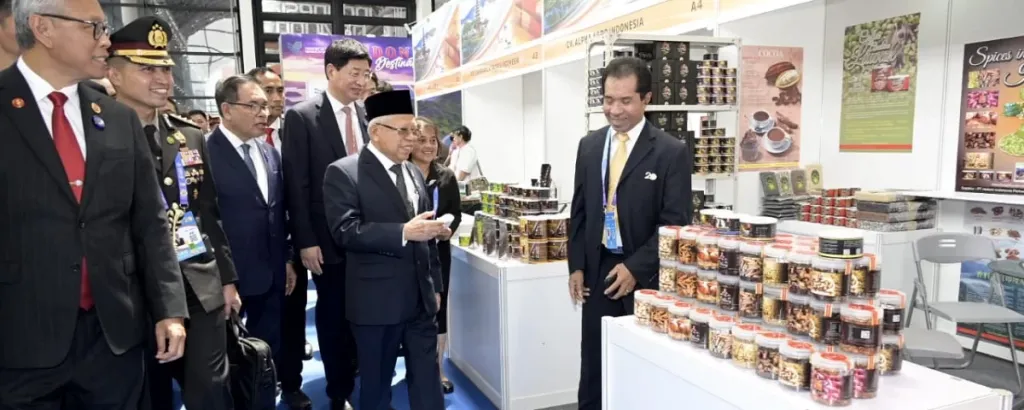 Paviliun Komoditas Indonesia di CAEXPO 2023 1200x480 1 1024x410 1