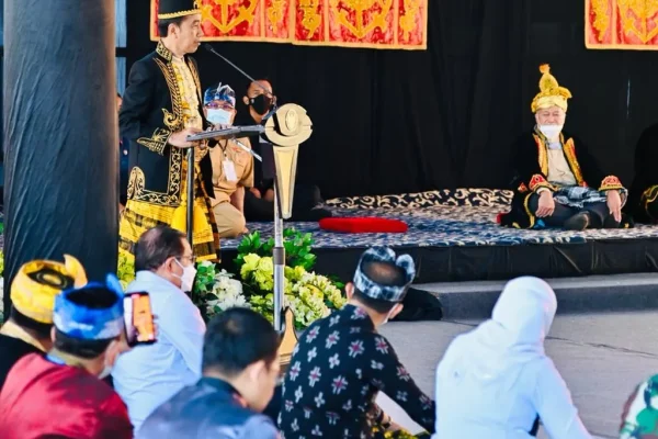 Presiden Apresiasi Kesultanan Buton Mampu Jaga Kearifan Lokal