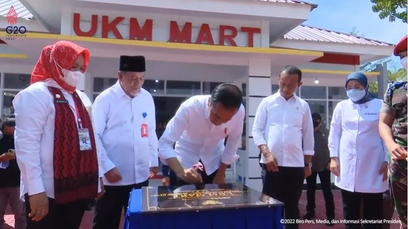 Presiden Apresiasi Pemberdayaan UMKM di Maluku Utara