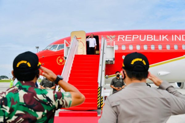 Presiden Bertolak ke Sulawesi Tengah