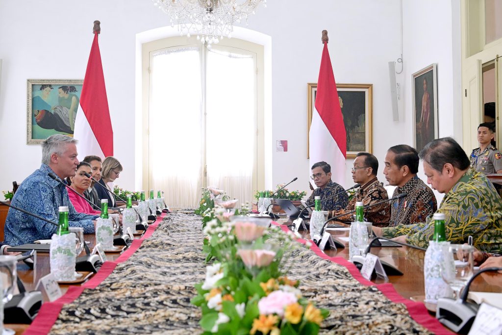 Presiden Jokowi Bertemu Sekjen OECD Bahas Kelanjutan Keanggotaan Penuh Indonesia 1024x683 1