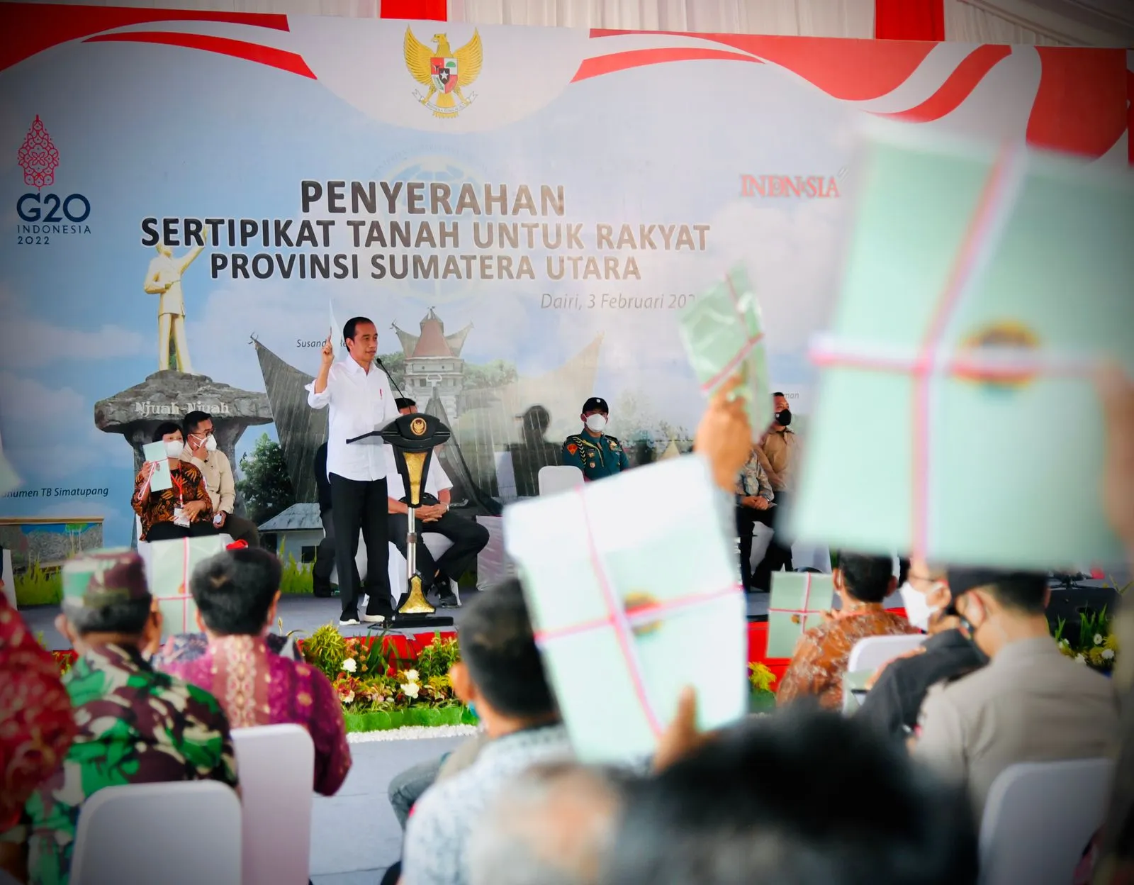 Presiden Jokowi Kembali Tegaskan Pentingnya Sertifikat Tanah bagi Masyarakat