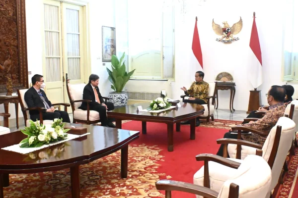 Presiden Jokowi Terima Sekjen ASEAN Dato Lim Jock Hoi