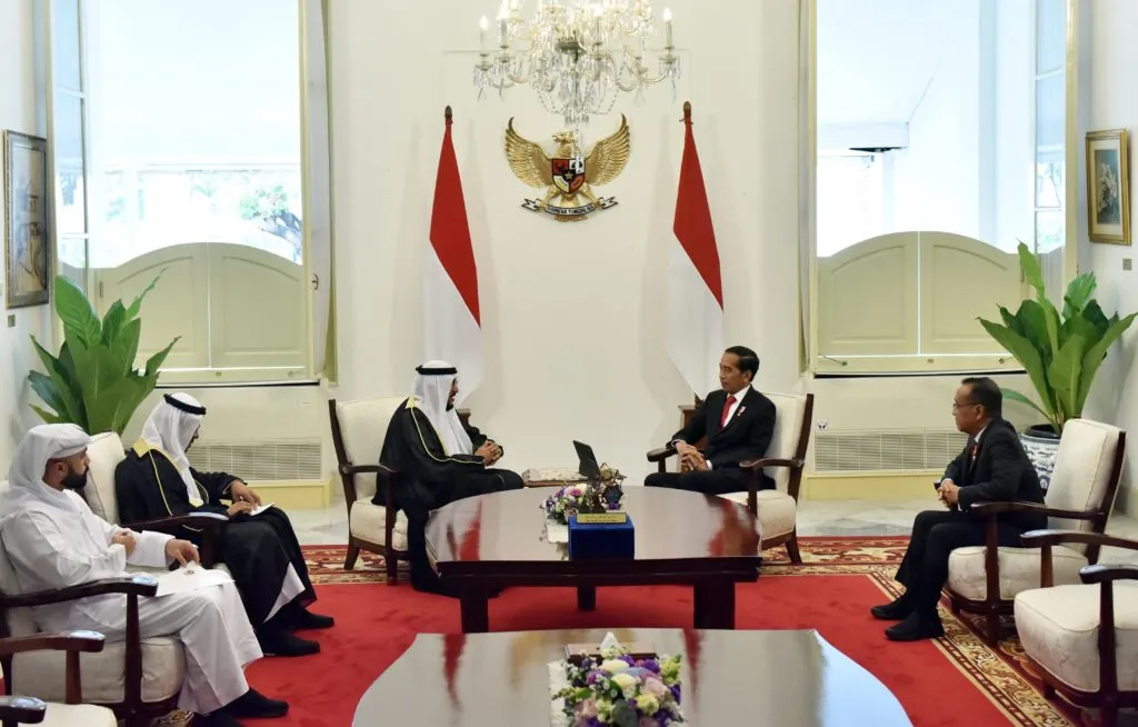 Presiden Jokowi Terima Sekjen Abu Dhabi Peace Forum 1 1024x654 1