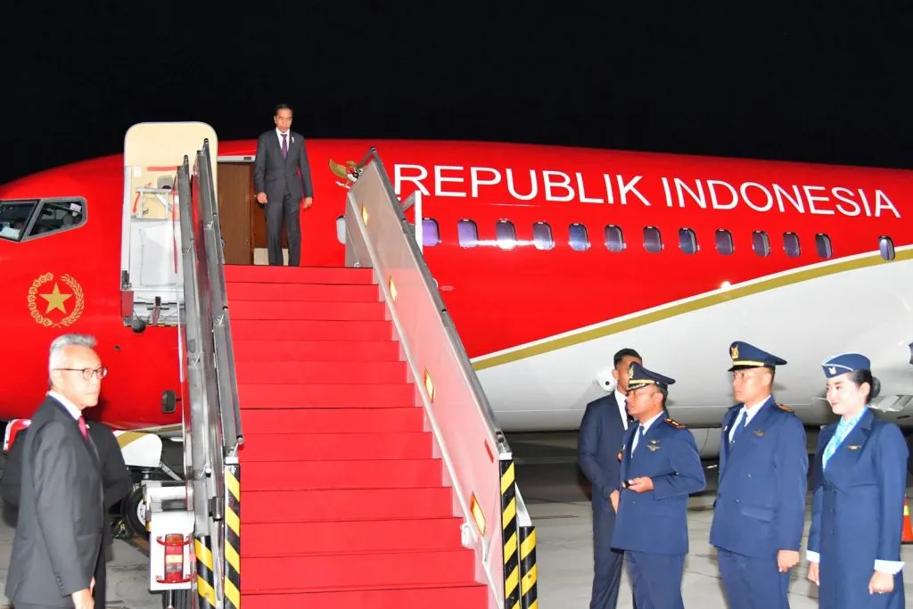 Presiden Jokowi Tiba di Tanah Air Usai Lawatan ke Jepang 1024x683 1