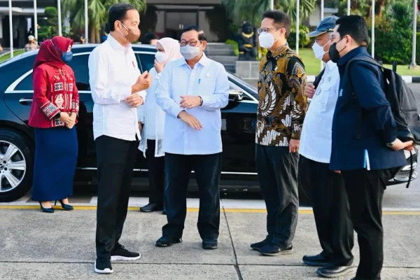 Presiden Jokowi dan Ibu Iriana Kunjungan Kerja ke Kalimantan Barat