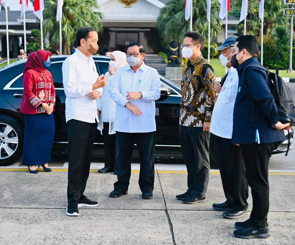 Presiden Jokowi dan Ibu Iriana Kunjungan Kerja ke Kalimantan Barat