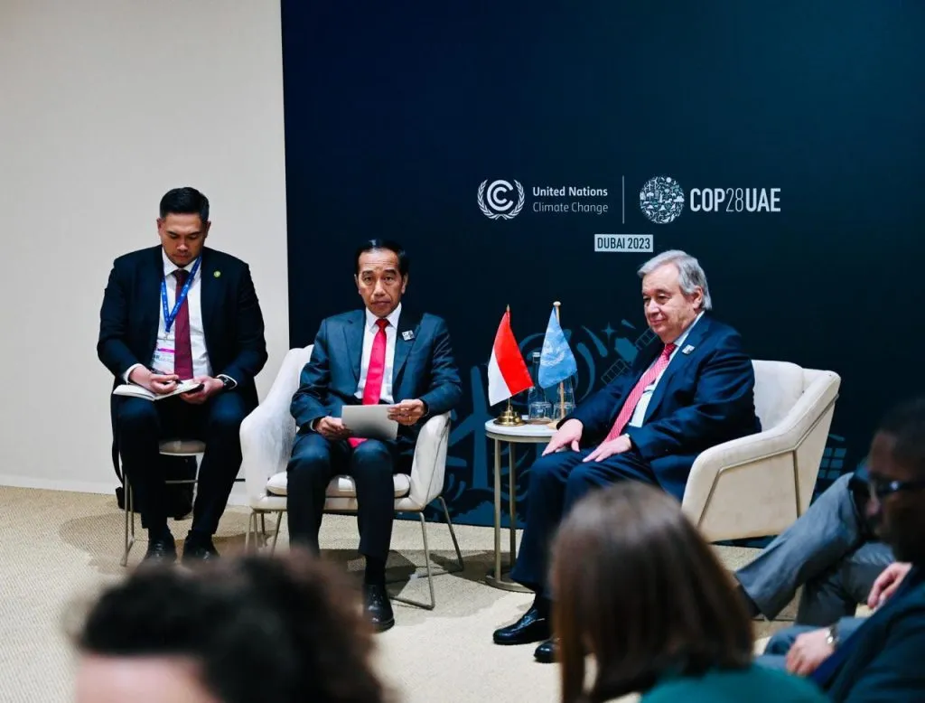 Presiden Jokowi dan Sekjen PBB Bahas Aksi Iklim hingga Situasi di Gaza 1024x778 1