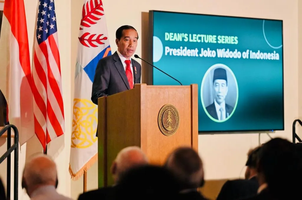 Sampaikan Kuliah Umum di Stanford University Presiden Bahas Upaya Wujudkan Transisi Energi 1024x678 1
