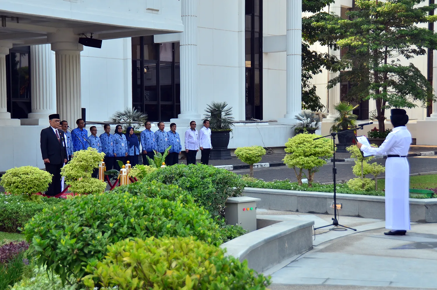 Upacara Hari Kesaktian Pancasila Setneg