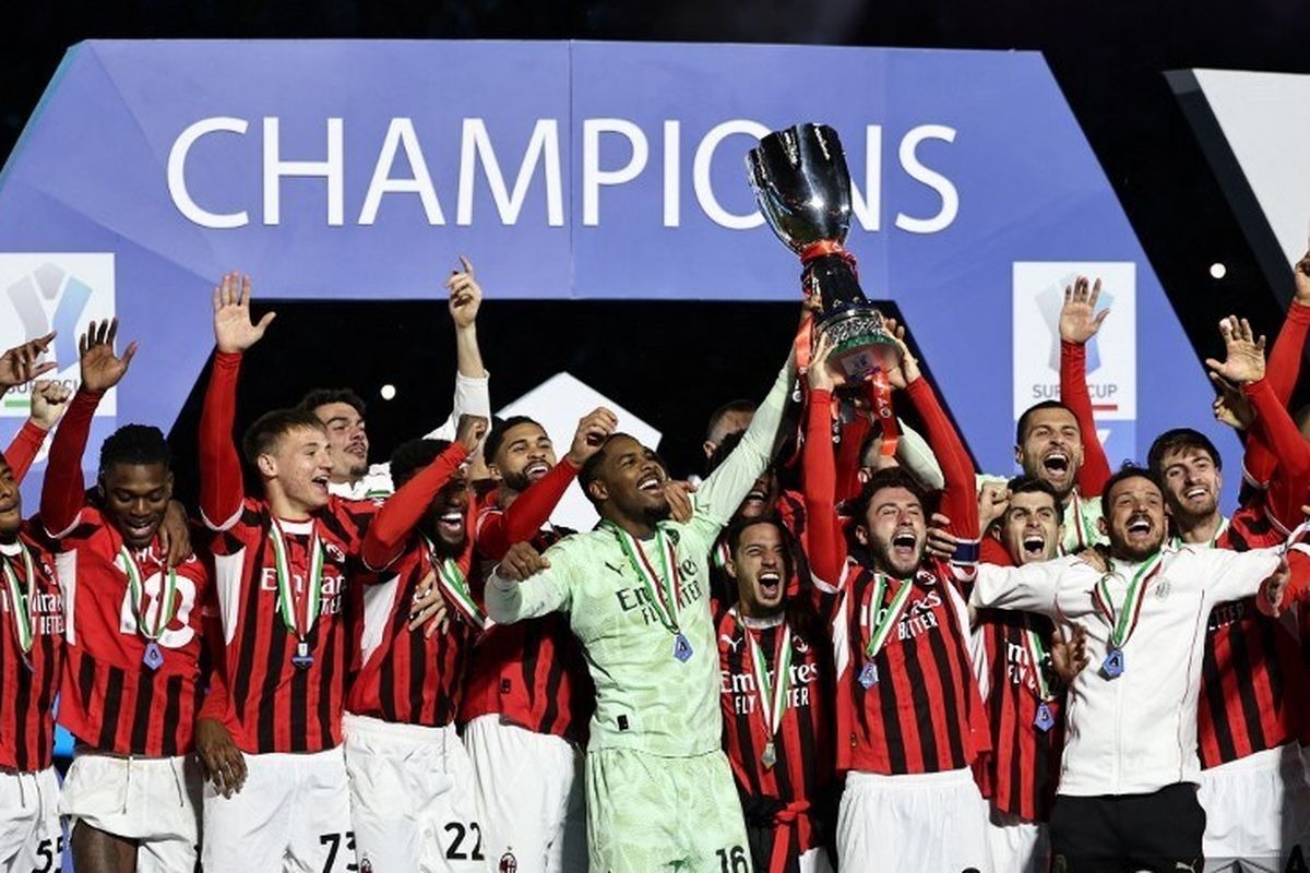 ac milan dicomeback dramatis 2 3 inter milan juarai supercoppa italia 82748