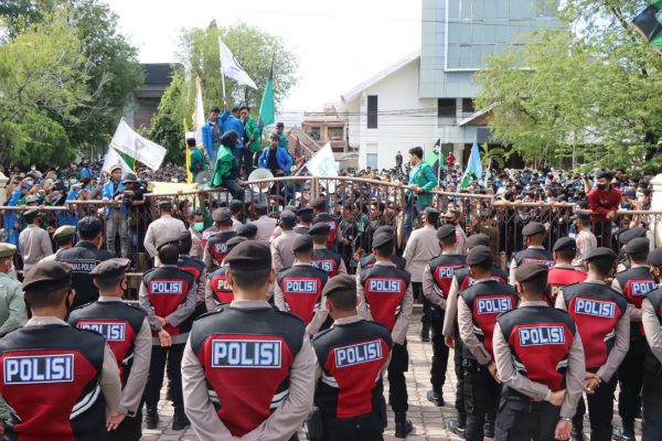 aksi demonstrasi di aceh berjalan tertib polda aceh terima kasih mahasiswa 45871