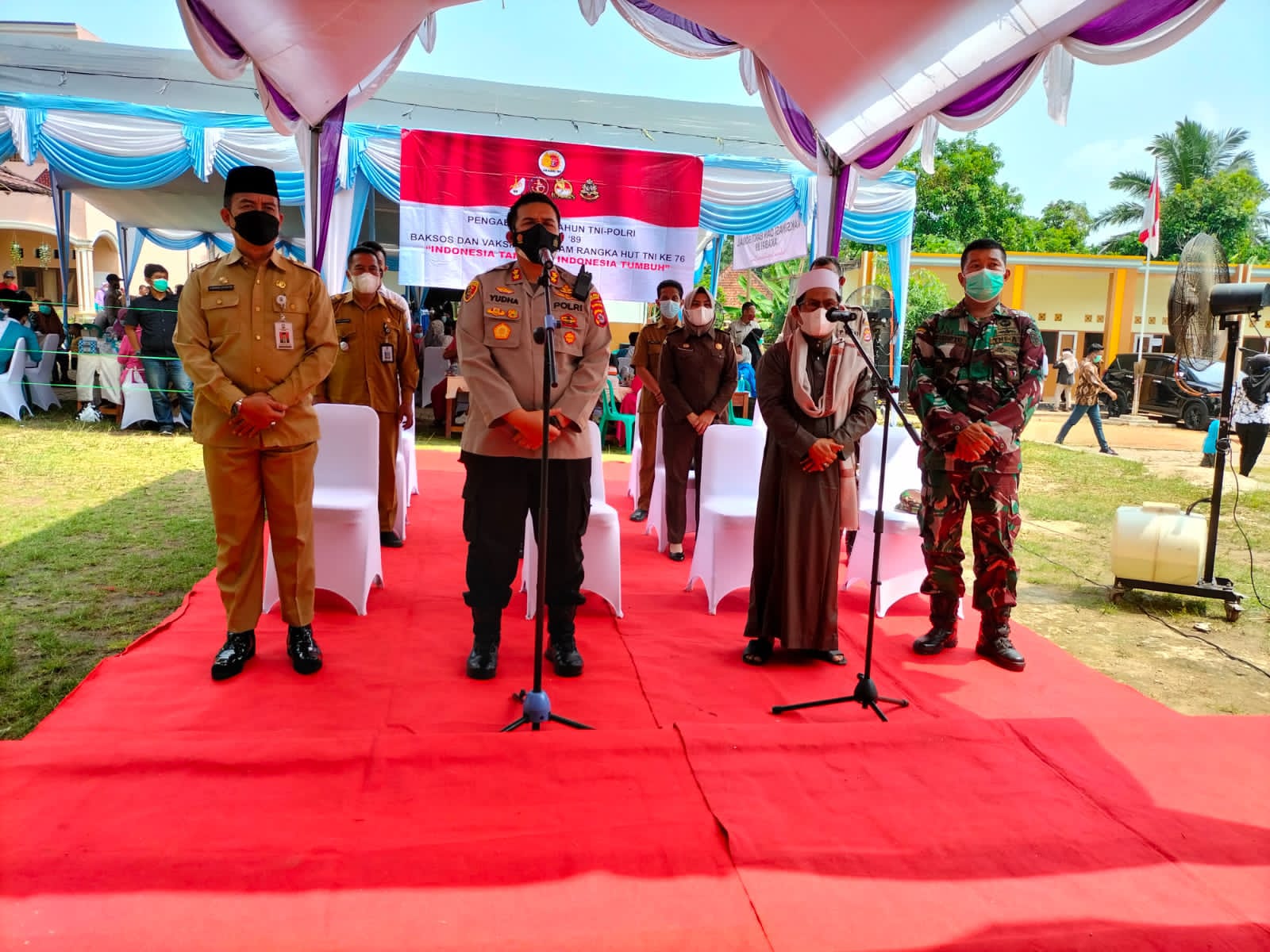 alumni akabri angkatan 89 gelar vaksinasi dan bakti sosial di ponpes jamiatul ikhwan 9811