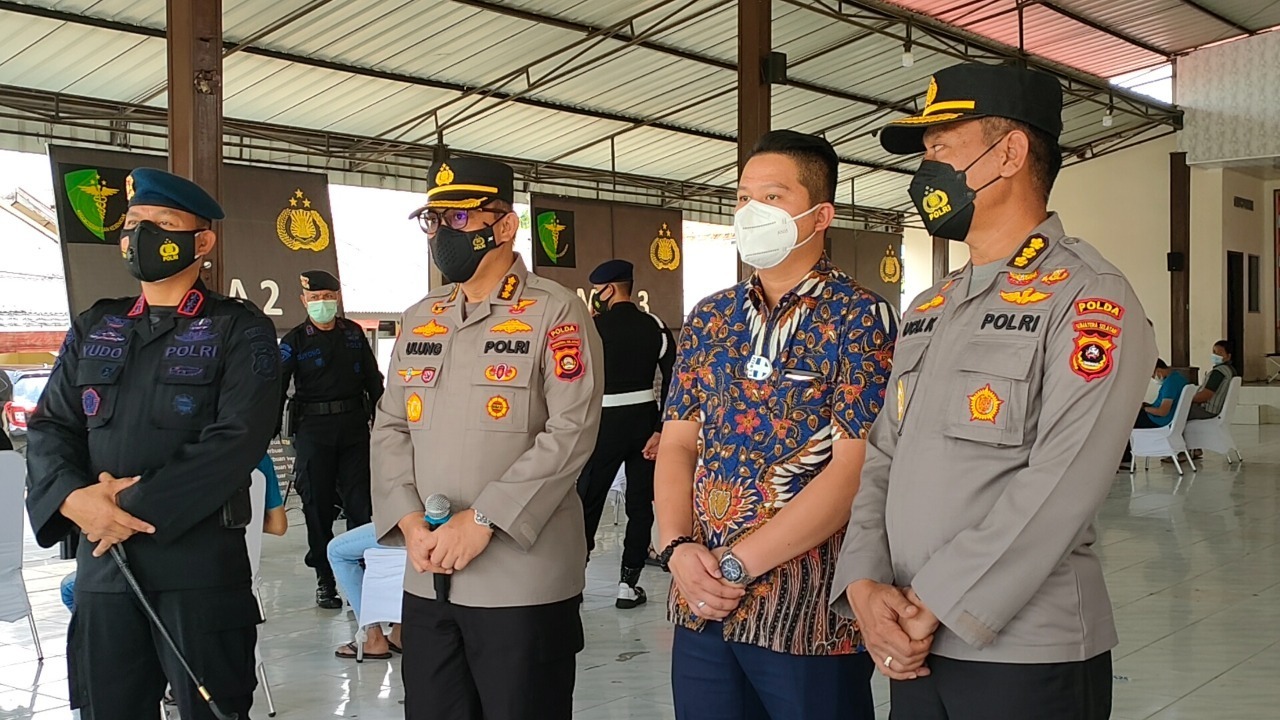 alumni akpol 95 patiatama polda sumsel gelar vaksinasi covid 19 untuk masyarakat umum 27078