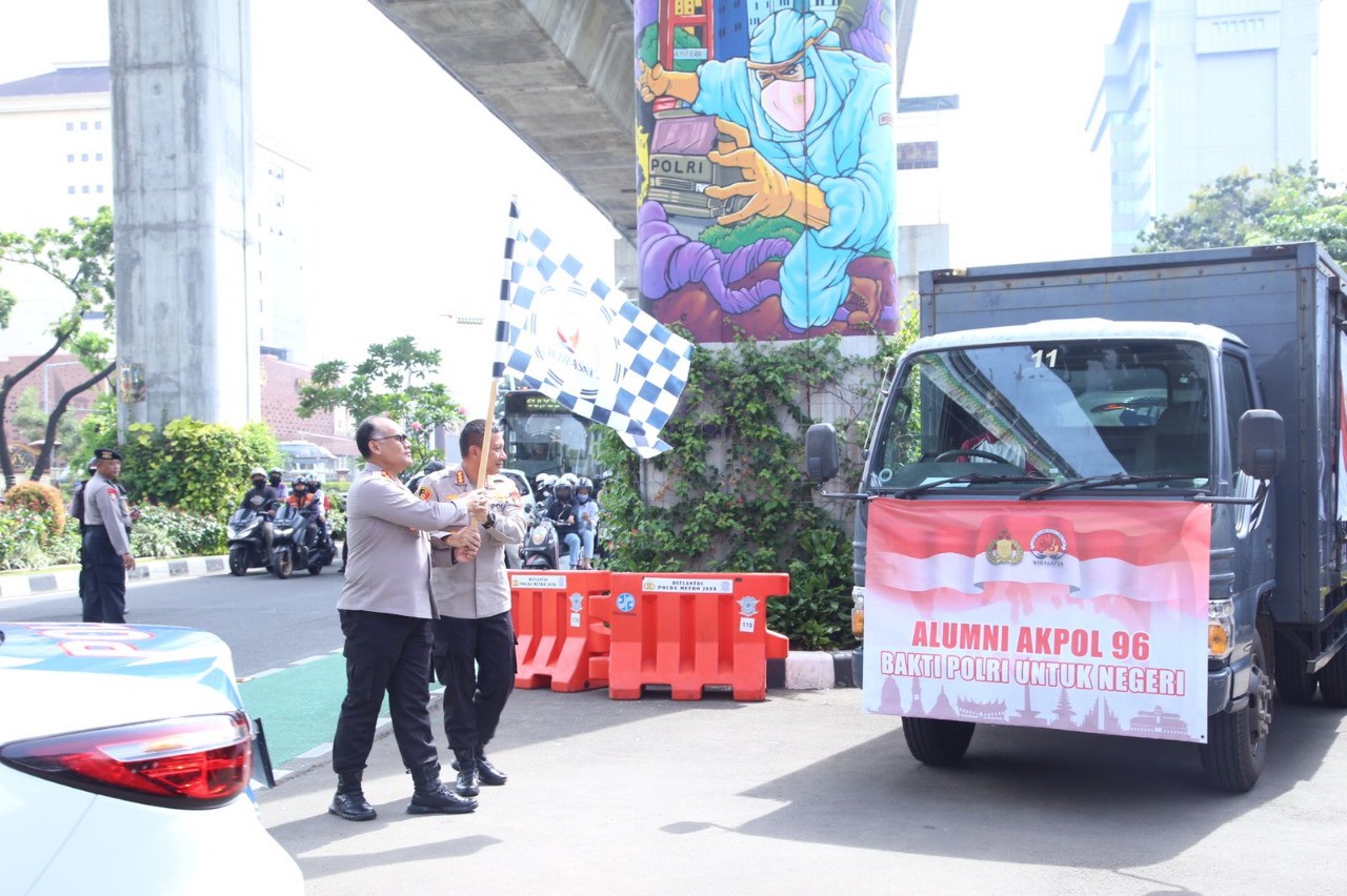 alumni akpol 96 kirim bantuan untuk korban gempa cianjur 51829