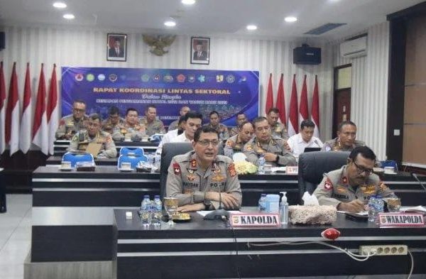 amankan nataru kapolda aceh pimpin vicon bahas kesiapan operasi lilin 2022 52559