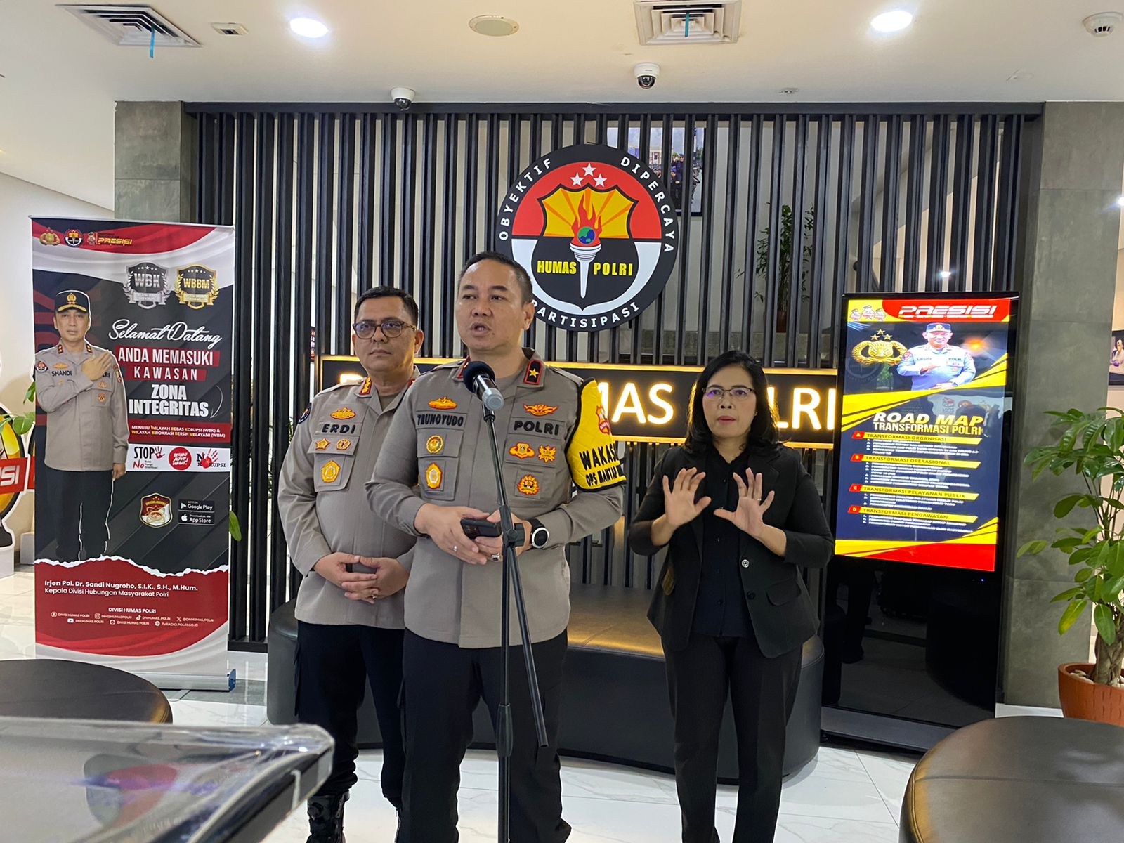 angka kejahatan menurun satu hari terakhir 72839