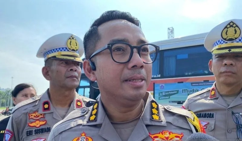 antisipasi kepadatan polisi siapkan fungsional tol cimanggis cibitung 72213