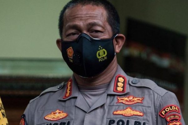 antisipasi kerumunan polda metro jaya bersama tni dan pemprov dki jakarta gelar apel pengetatan prokes 31212